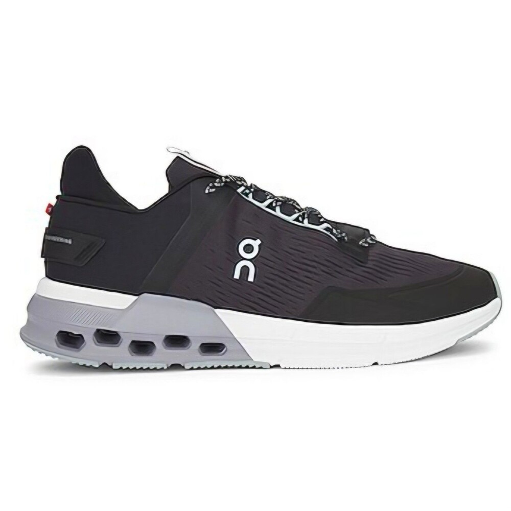 ON CLOUDNOVA FLUX Black Mineral Mens Sz 9 42.5 ON RUNNING AUTHENTIC BRAND NEW!